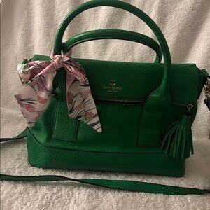 Kate Spade Green Leather Handbag
